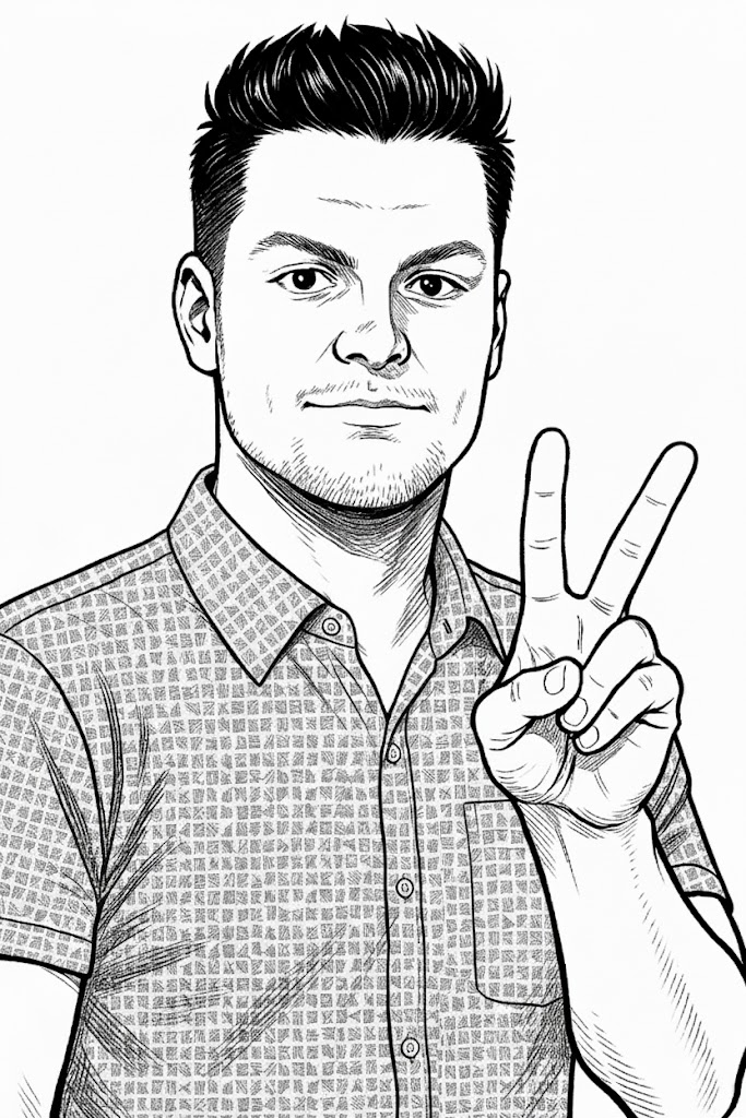 Stylized illustration of Jacob